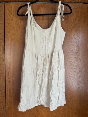 Shoulder Tie Dress